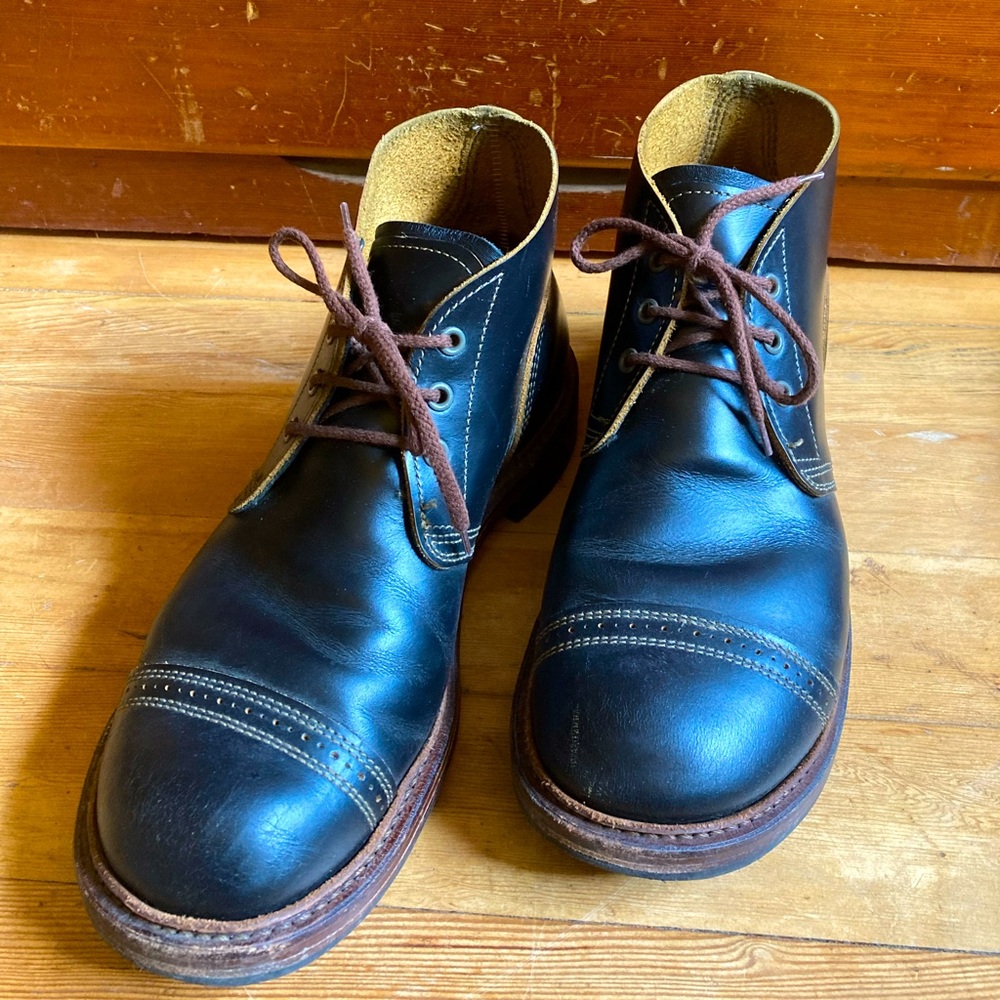 Red Wing Nigel Cabourn in Klondike Black mens size 11 US